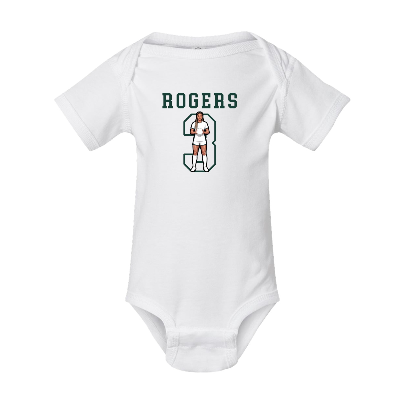 Baby Onesie — Shirsey in White