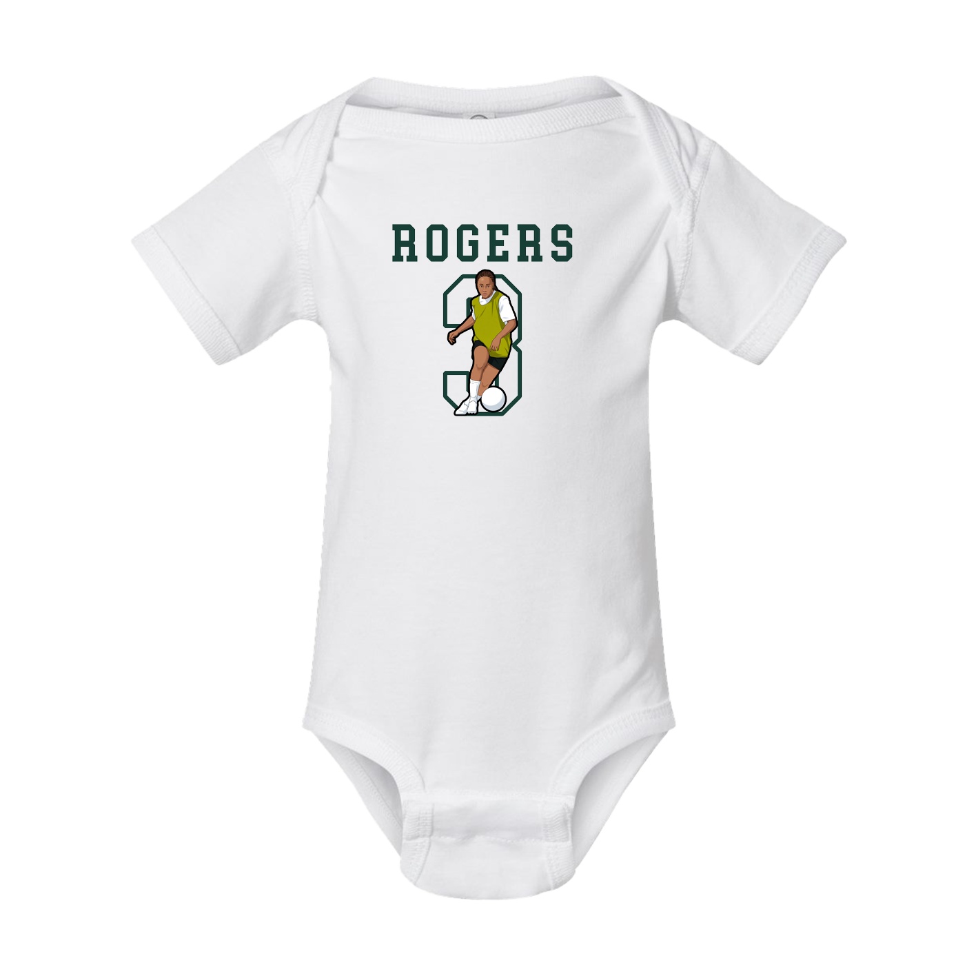 Baby Onesie — Shirsey in White