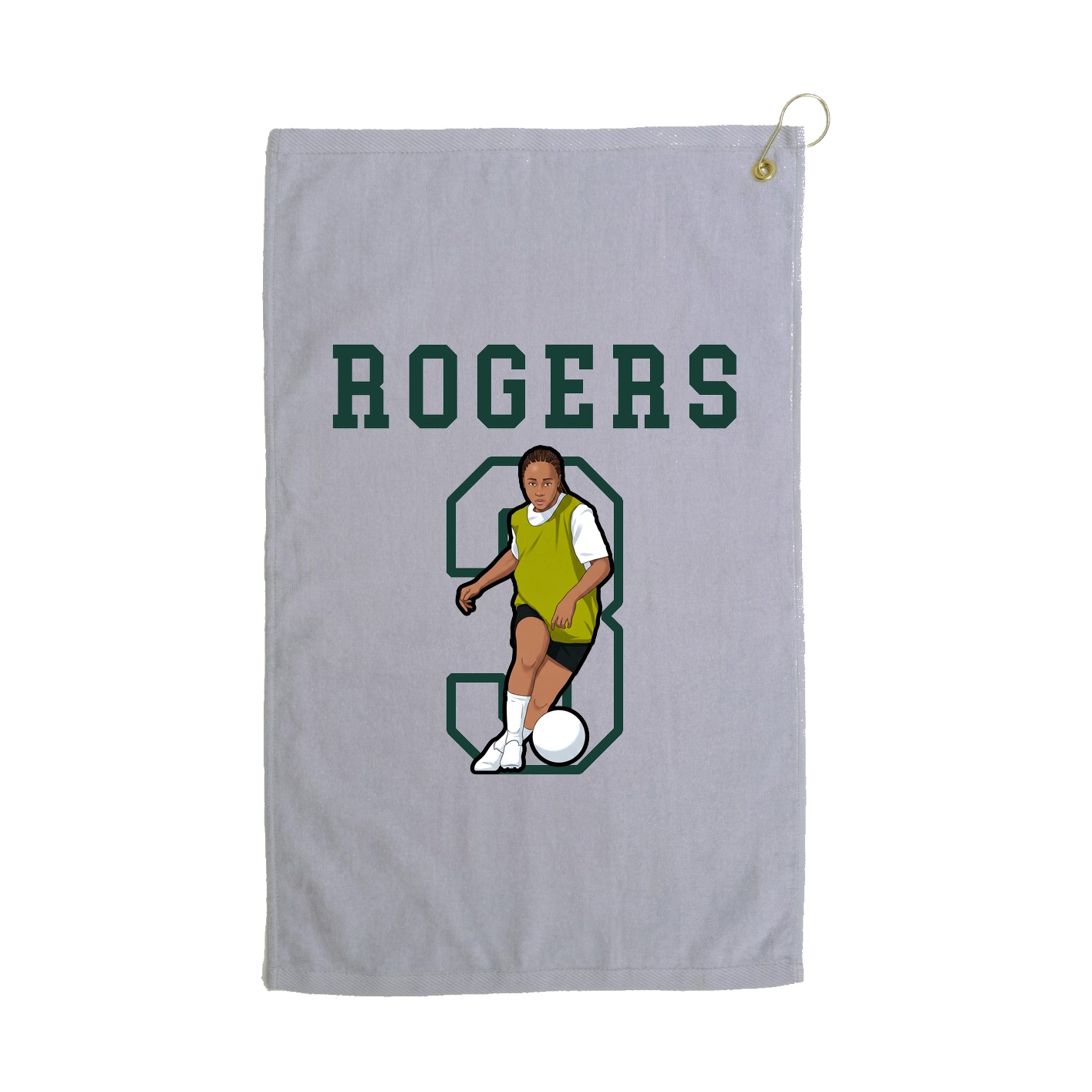 Golf Towel — Shirsey in Grey