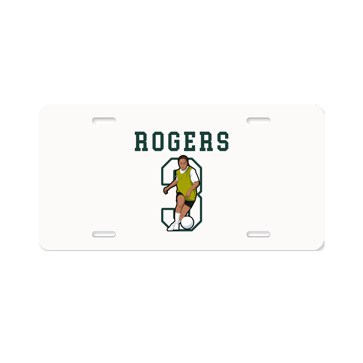 License Plate — Shirsey in Classic