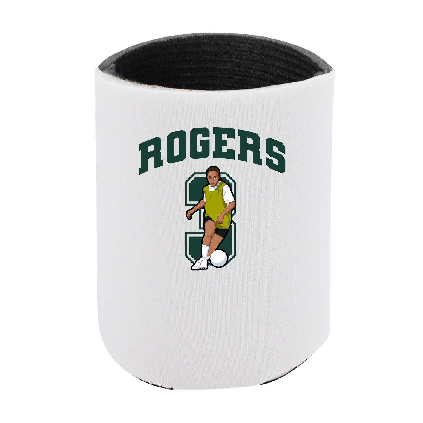 Can Holder — Number in White