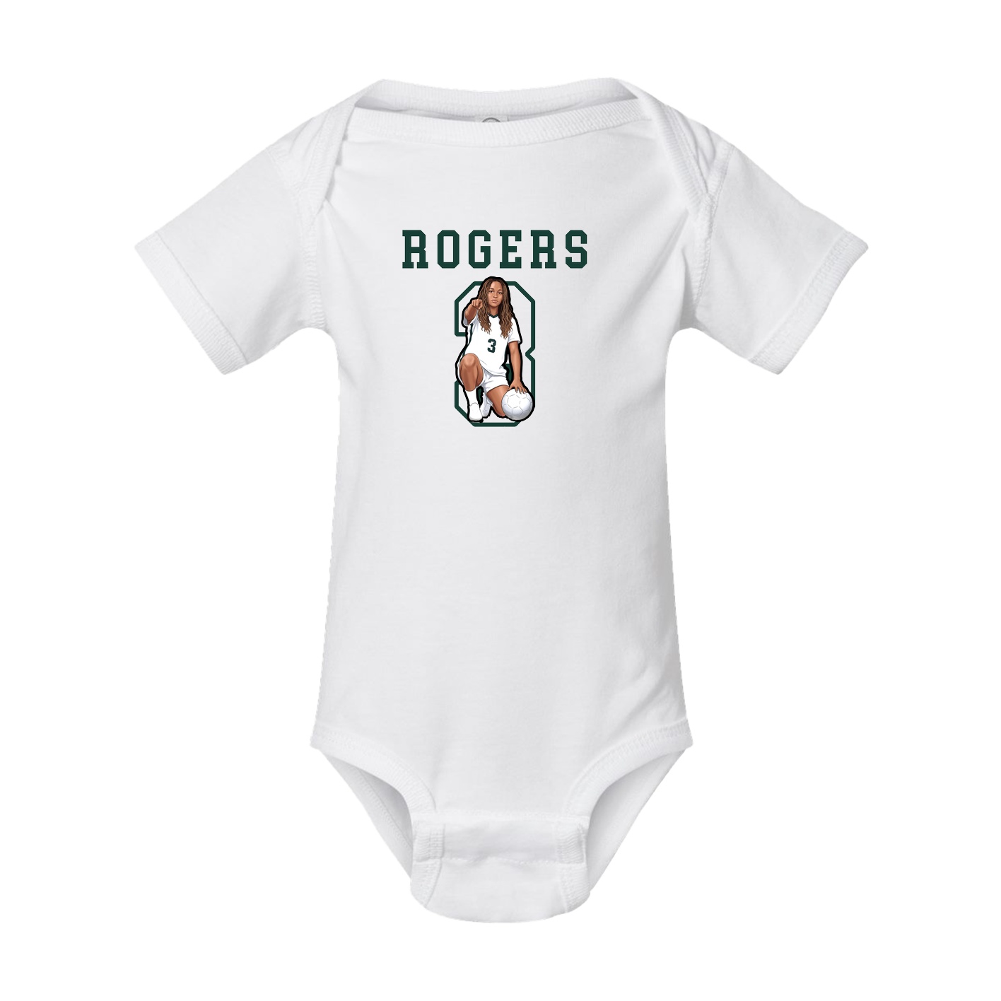 Baby Onesie — Shirsey in White