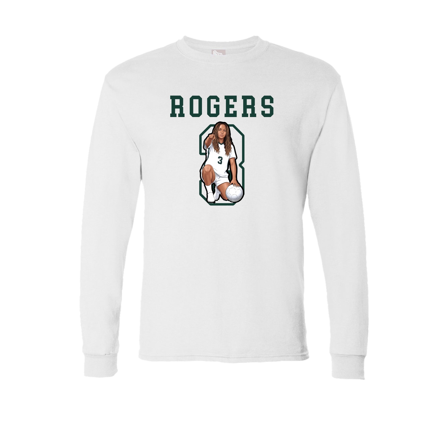 Long Sleeve Tee — Shirsey in White