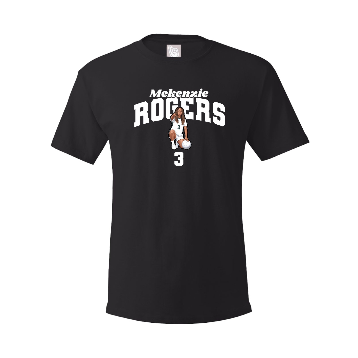 Tee — Signature Arch in Black