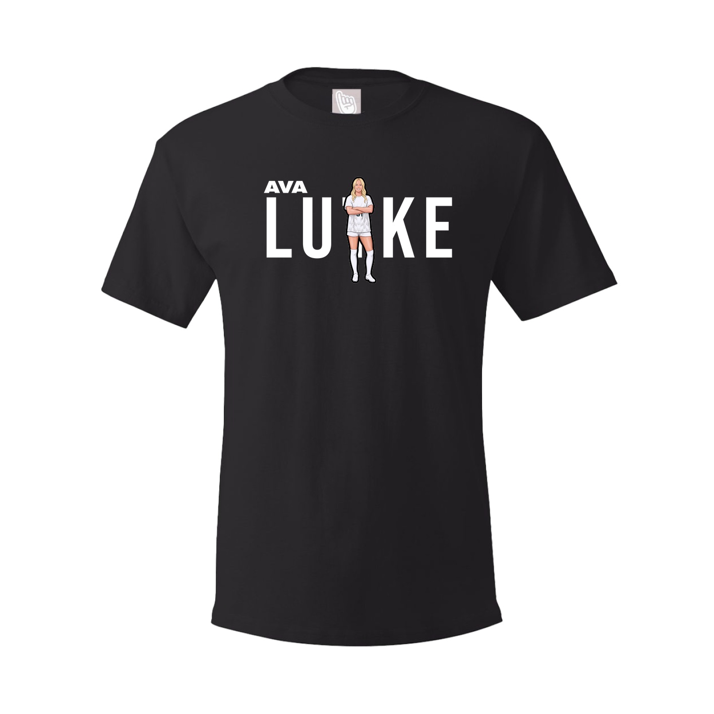 Youth Tee — Player Name in Black
