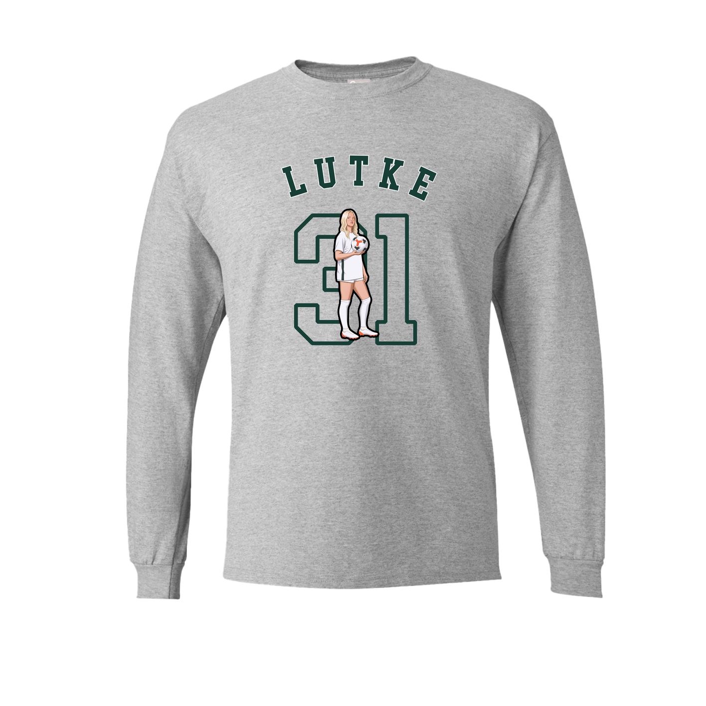 Long Sleeve Tee — Shirsey Arch in Grey