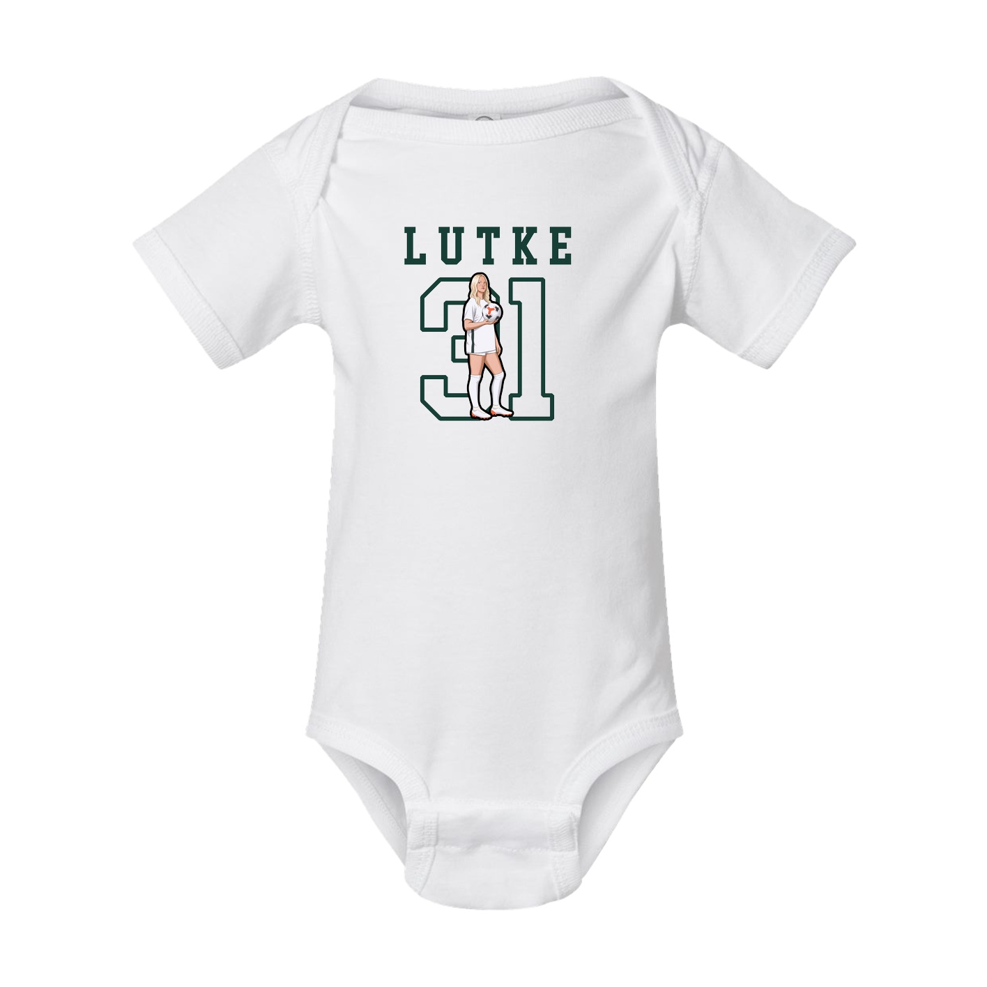 Baby Onesie — Shirsey in White