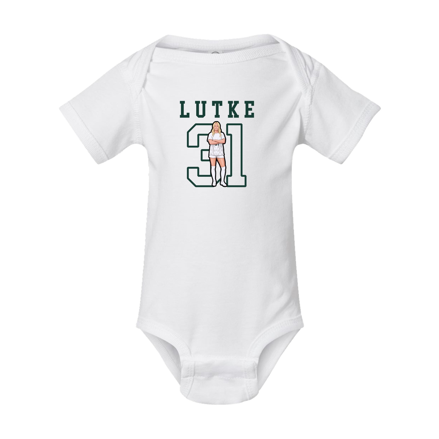 Baby Onesie — Shirsey in White