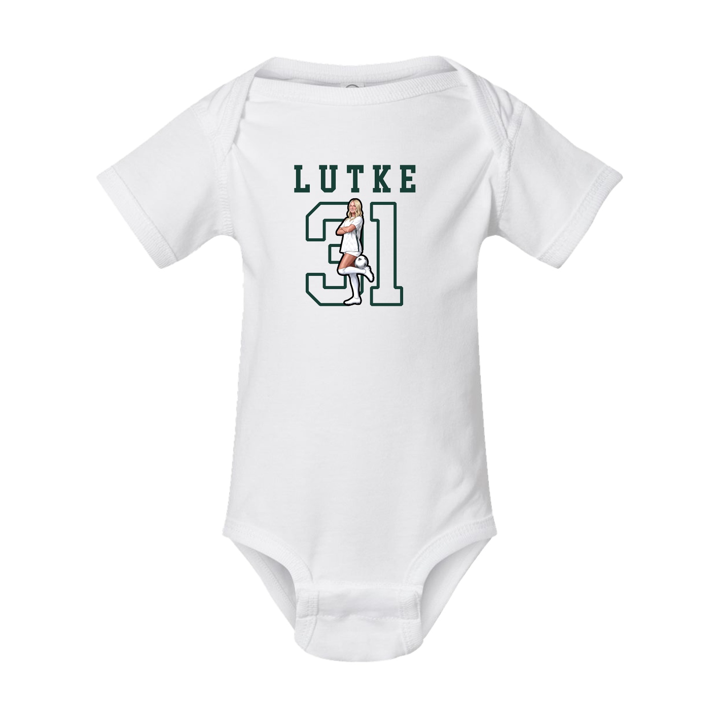 Baby Onesie — Shirsey in White