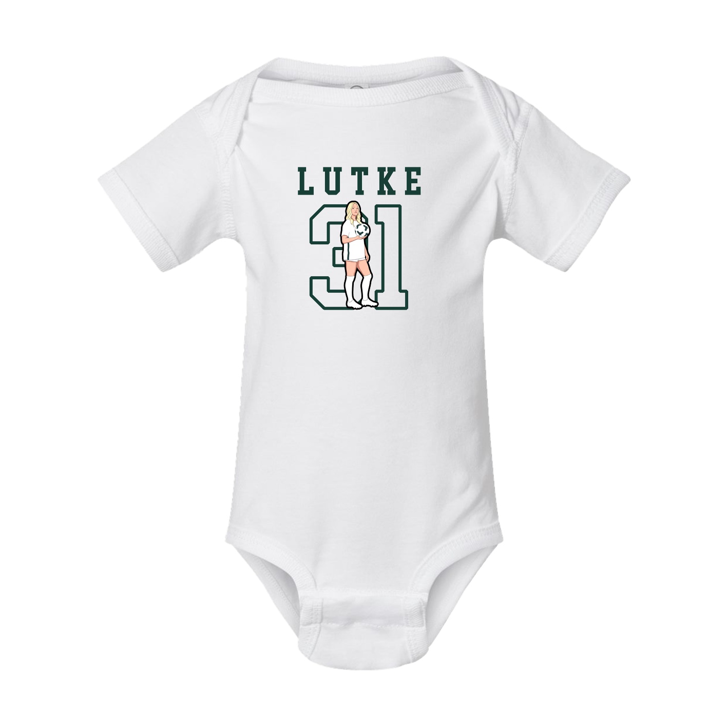 Baby Onesie — Shirsey in White