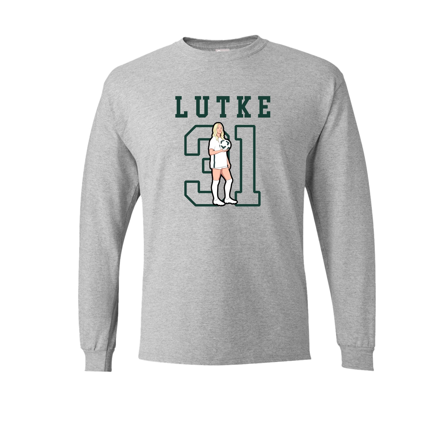 Long Sleeve Tee — Shirsey in Grey