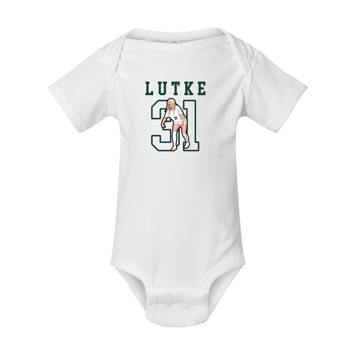 Baby Onesie — Shirsey in White