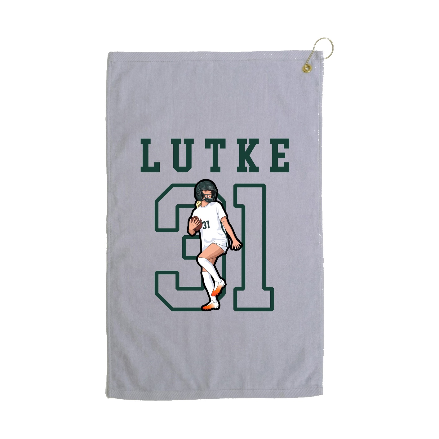 Golf Towel — Shirsey in Grey