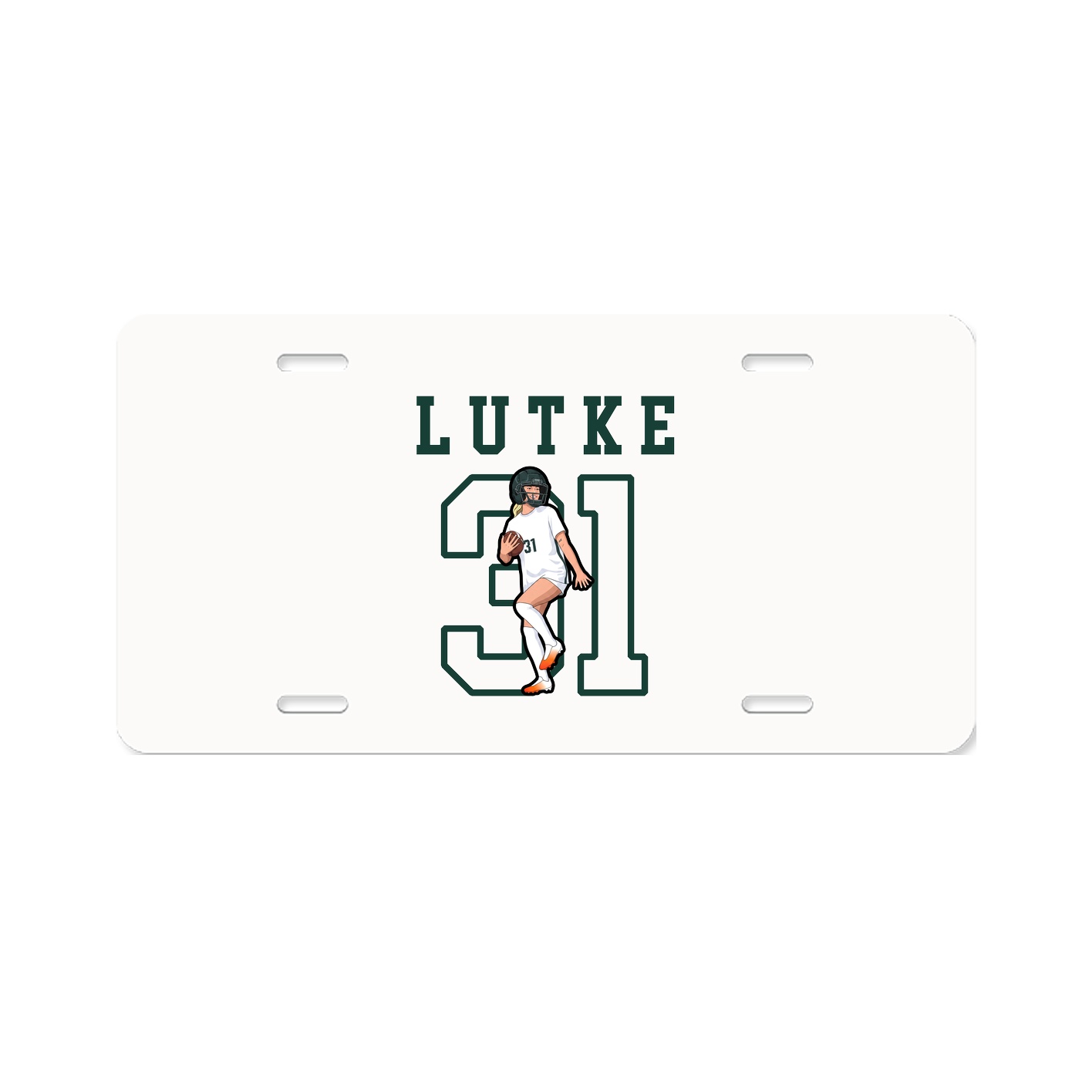License Plate — Shirsey in Classic