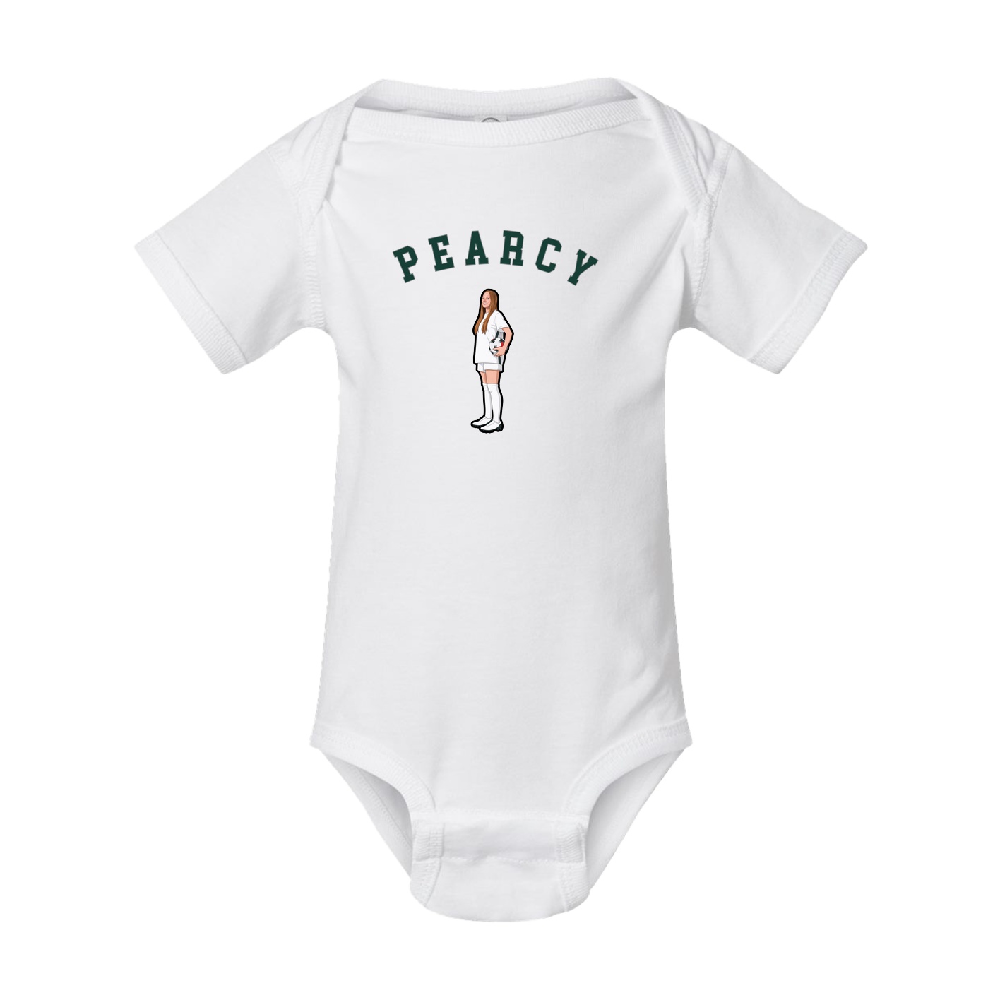 Baby Onesie — Shirsey Arch in White