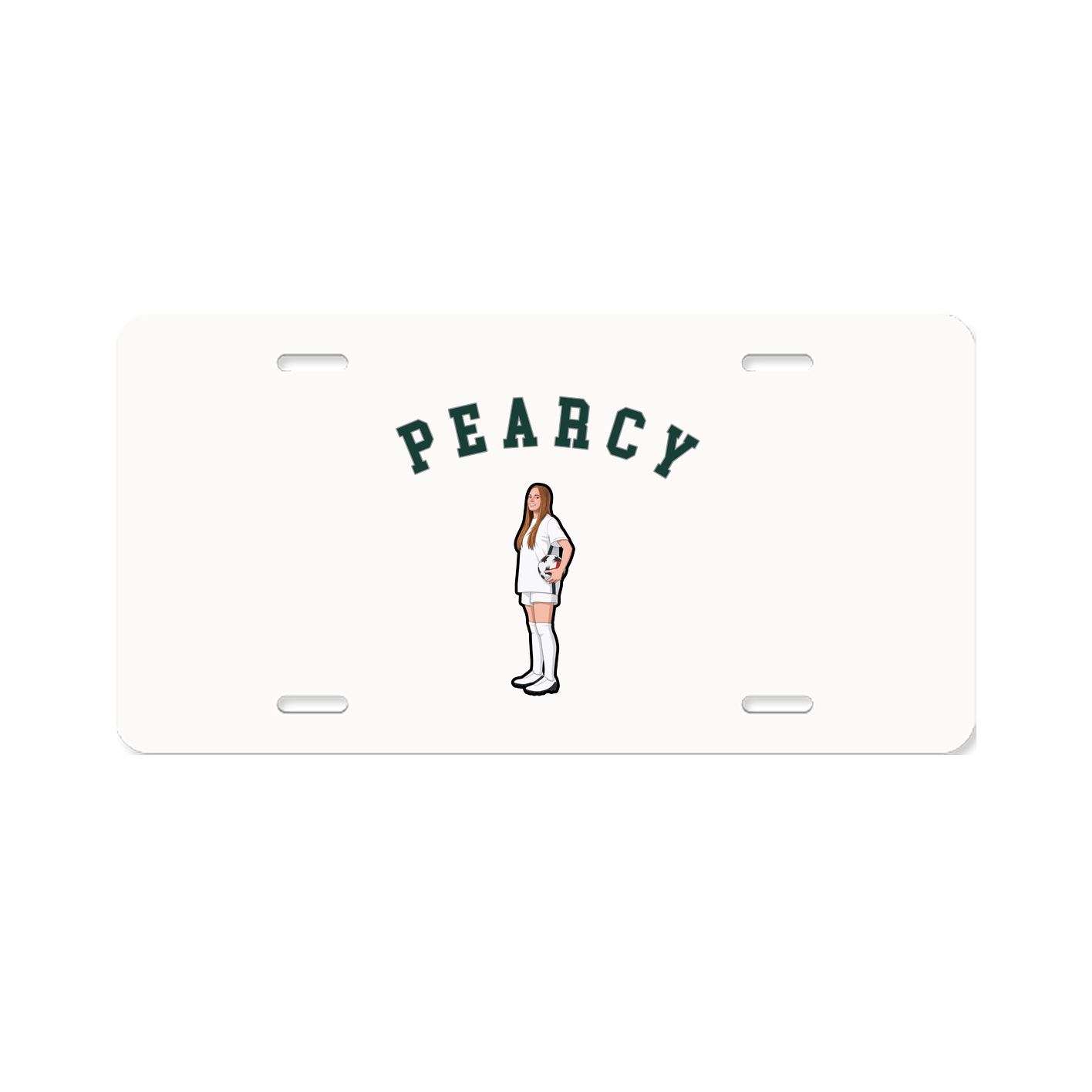 License Plate — Shirsey Arch in Classic