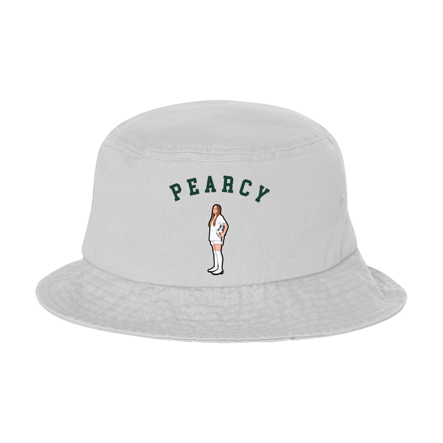 Bucket Cap — Shirsey Arch in White