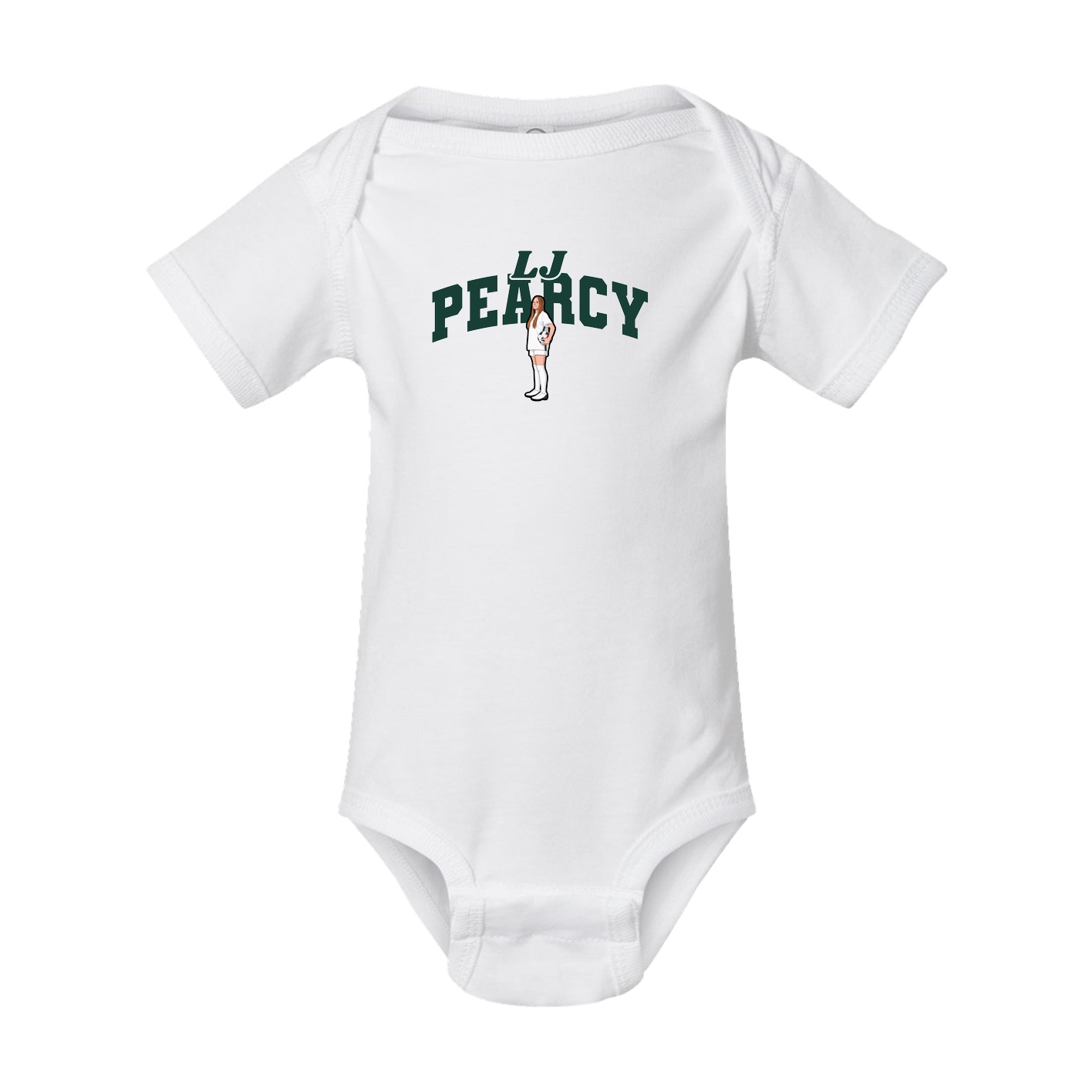 Baby Onesie — Signature Arch in White