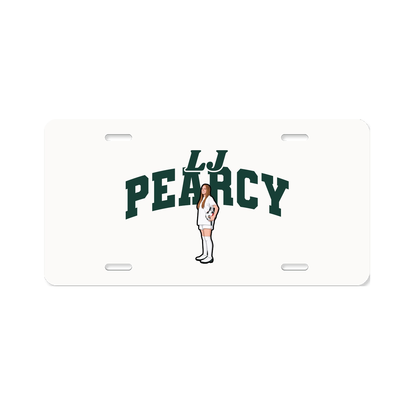 License Plate — Signature Arch in Classic
