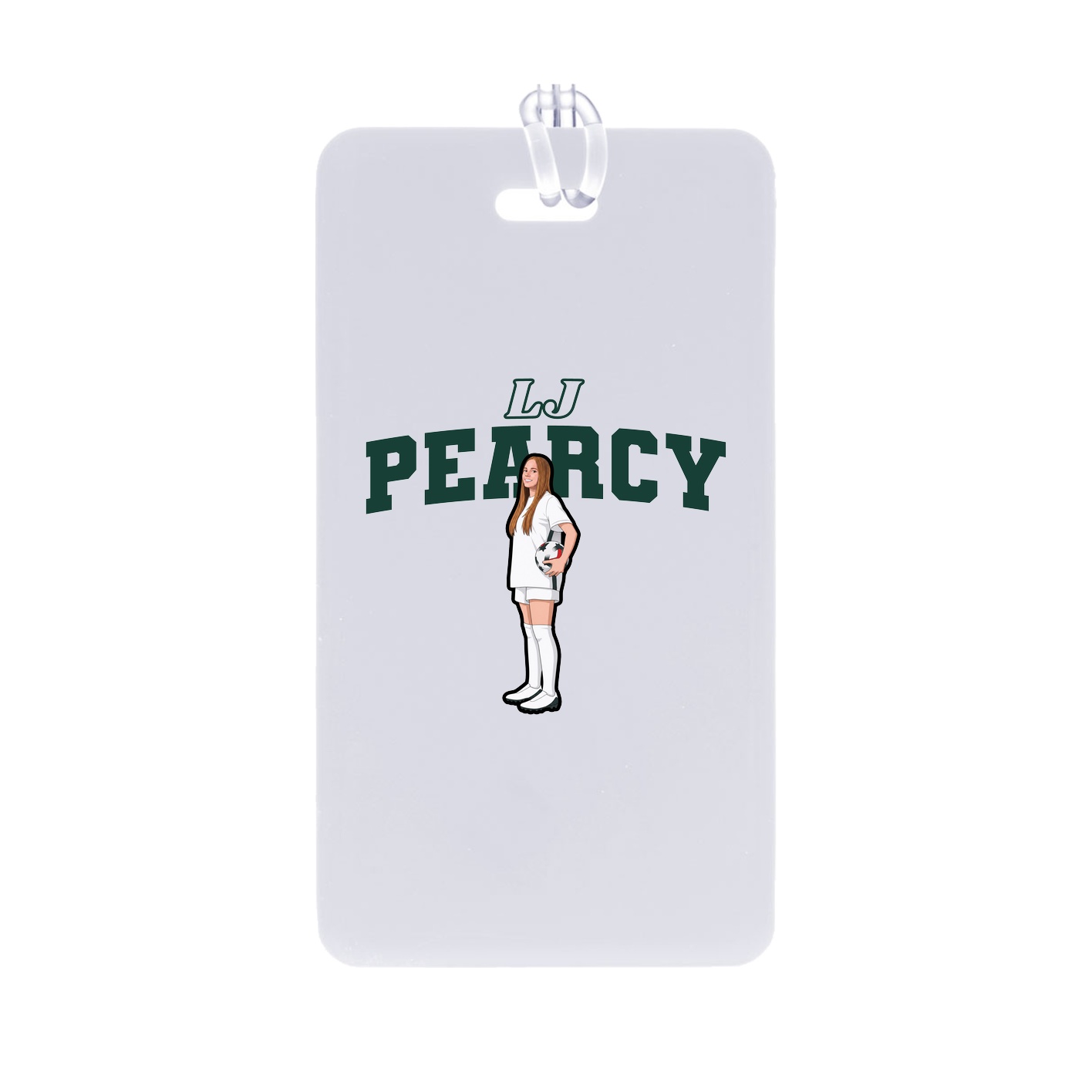 Bag Tag — Name Arch in Classic