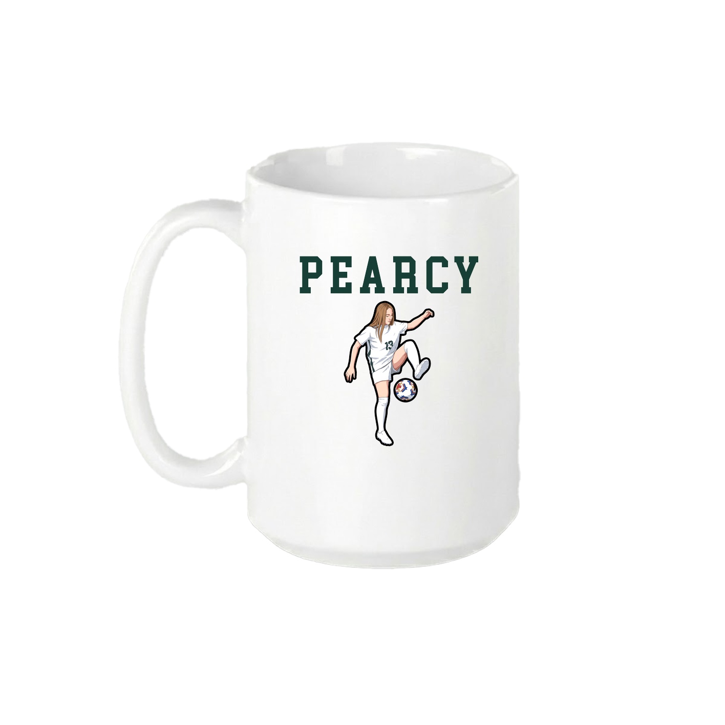 15oz Coffee Mug — Shirsey in White