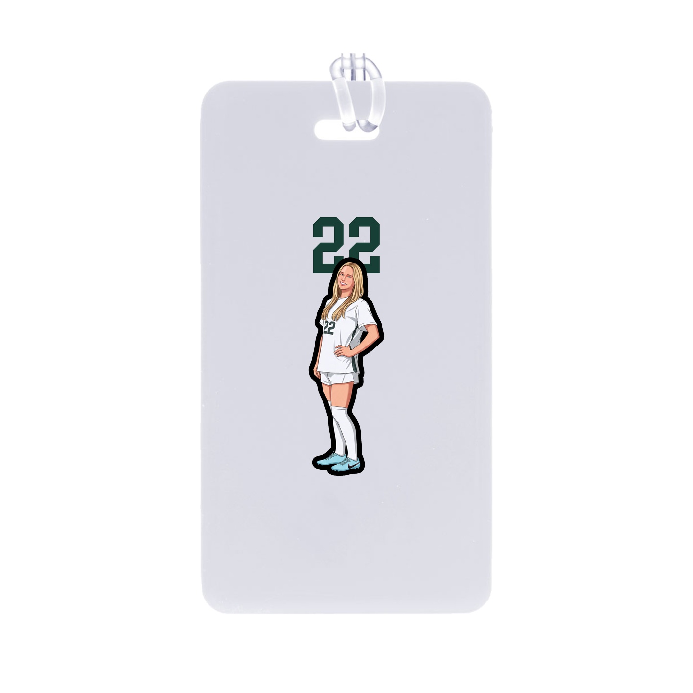 Bag Tag — Number Top in Classic