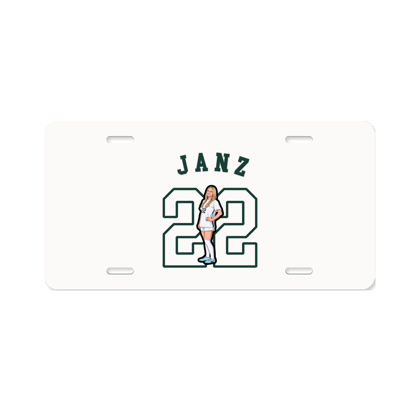 License Plate — Shirsey Arch in Classic
