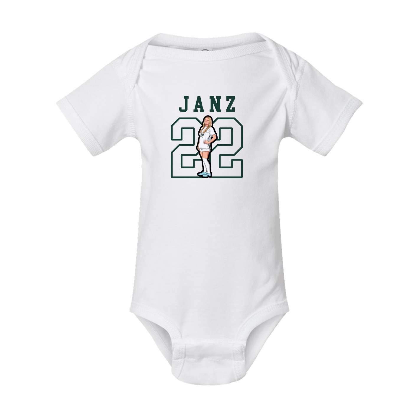 Baby Onesie — Shirsey in White