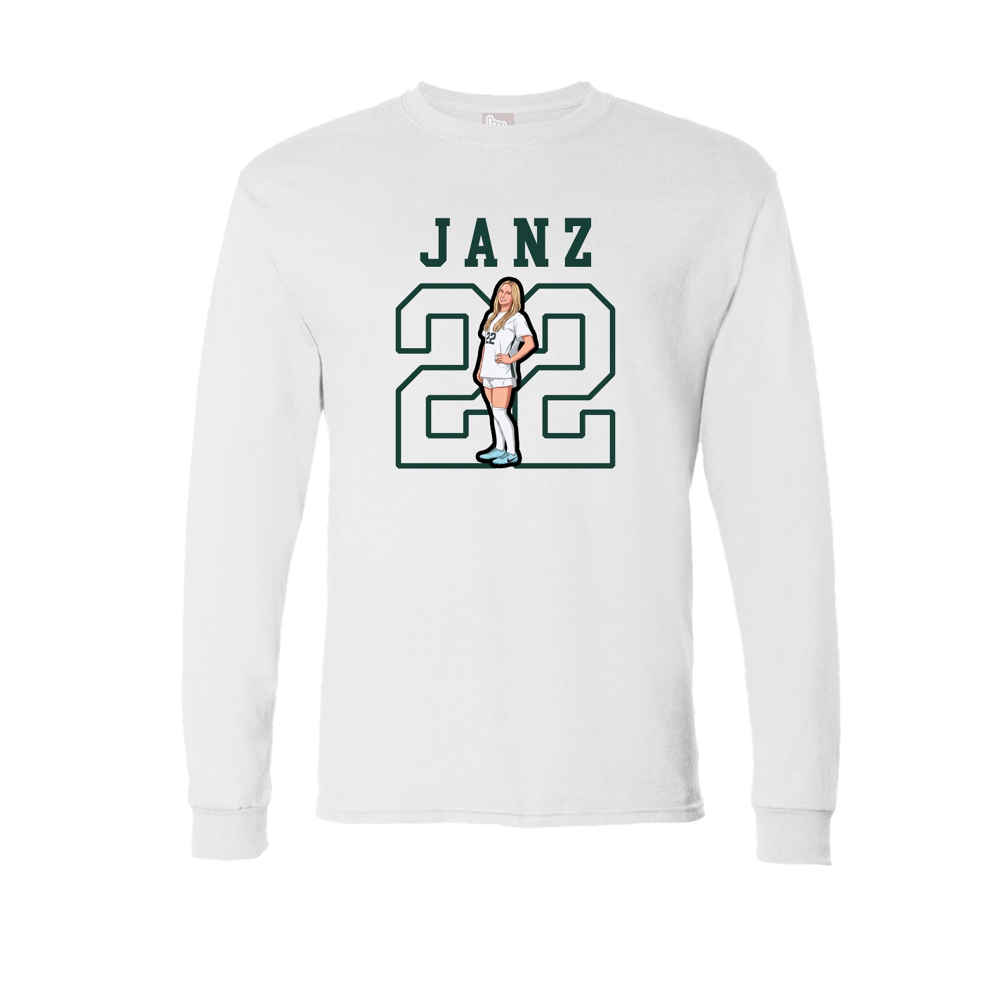 Long Sleeve Tee — Shirsey in White