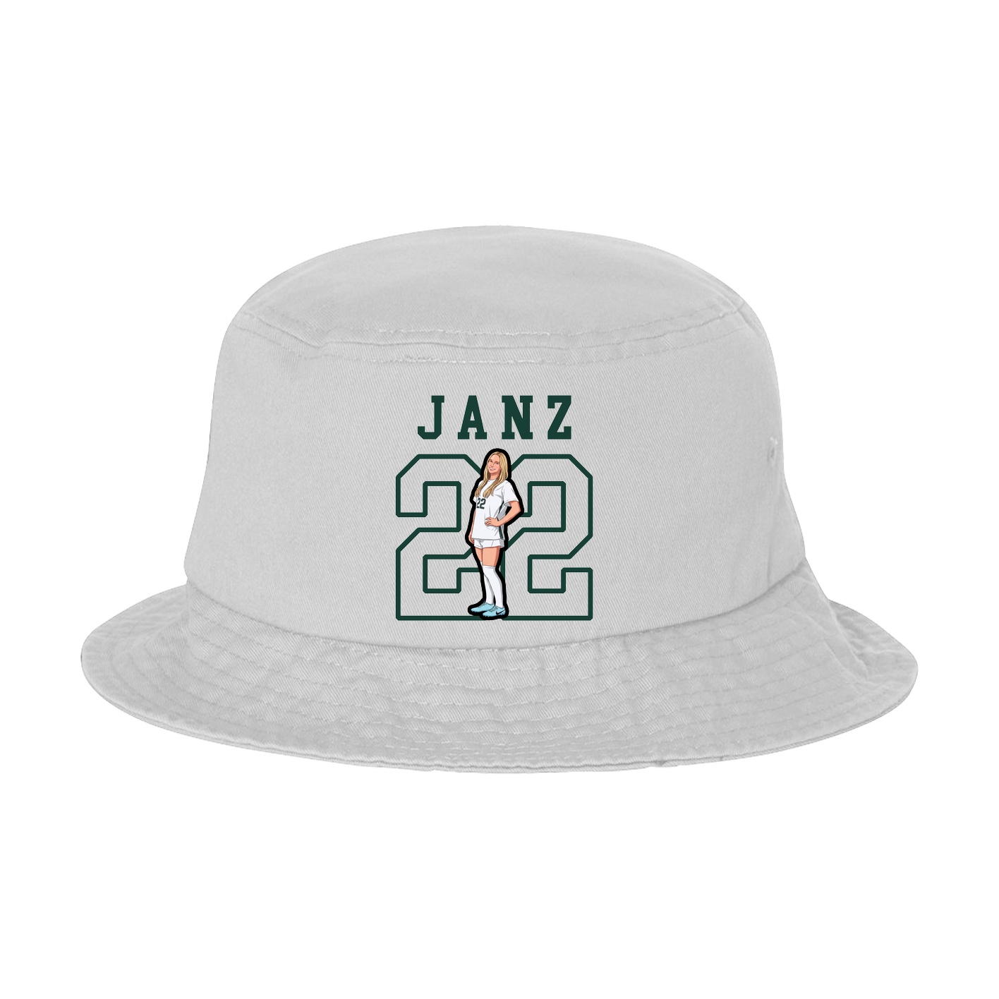 Bucket Cap — Shirsey in White