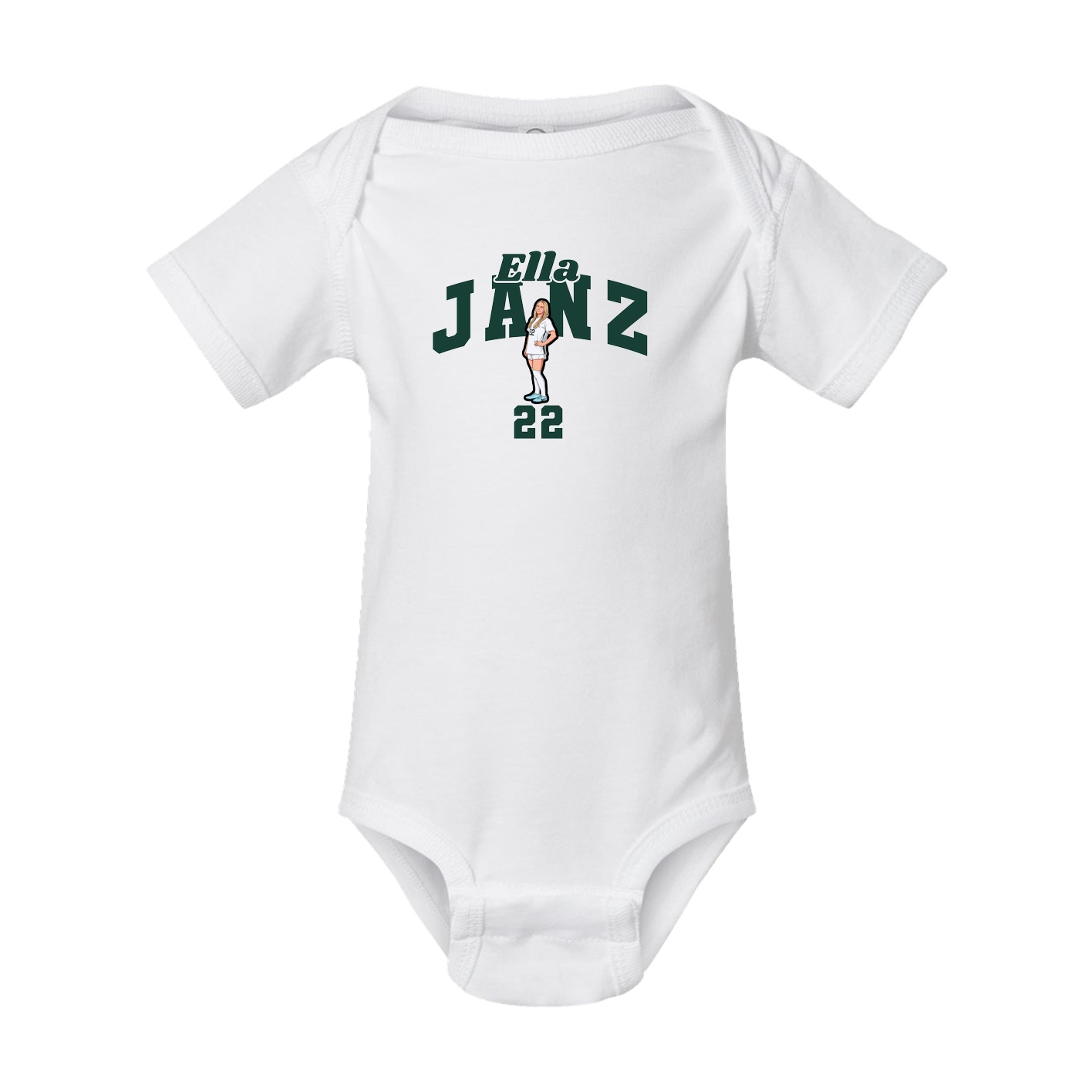 Baby Onesie — Signature Arch in White