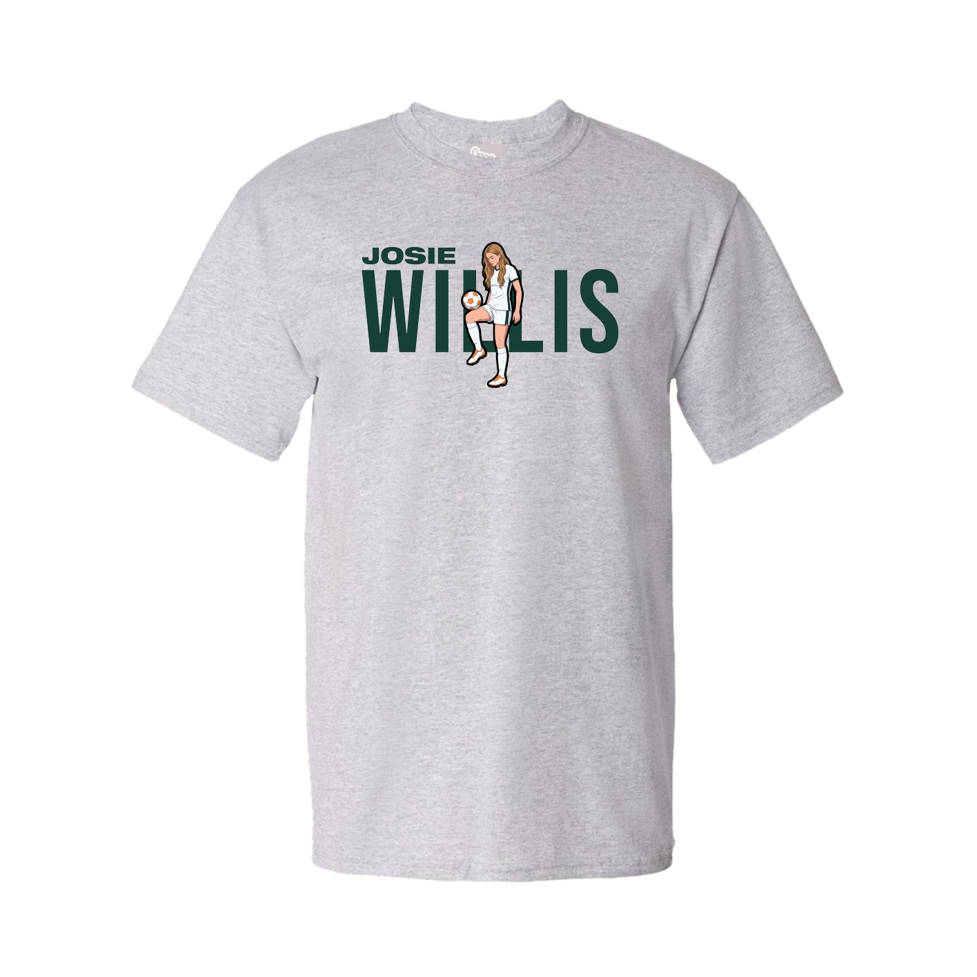 Tee — Player Name in Grey