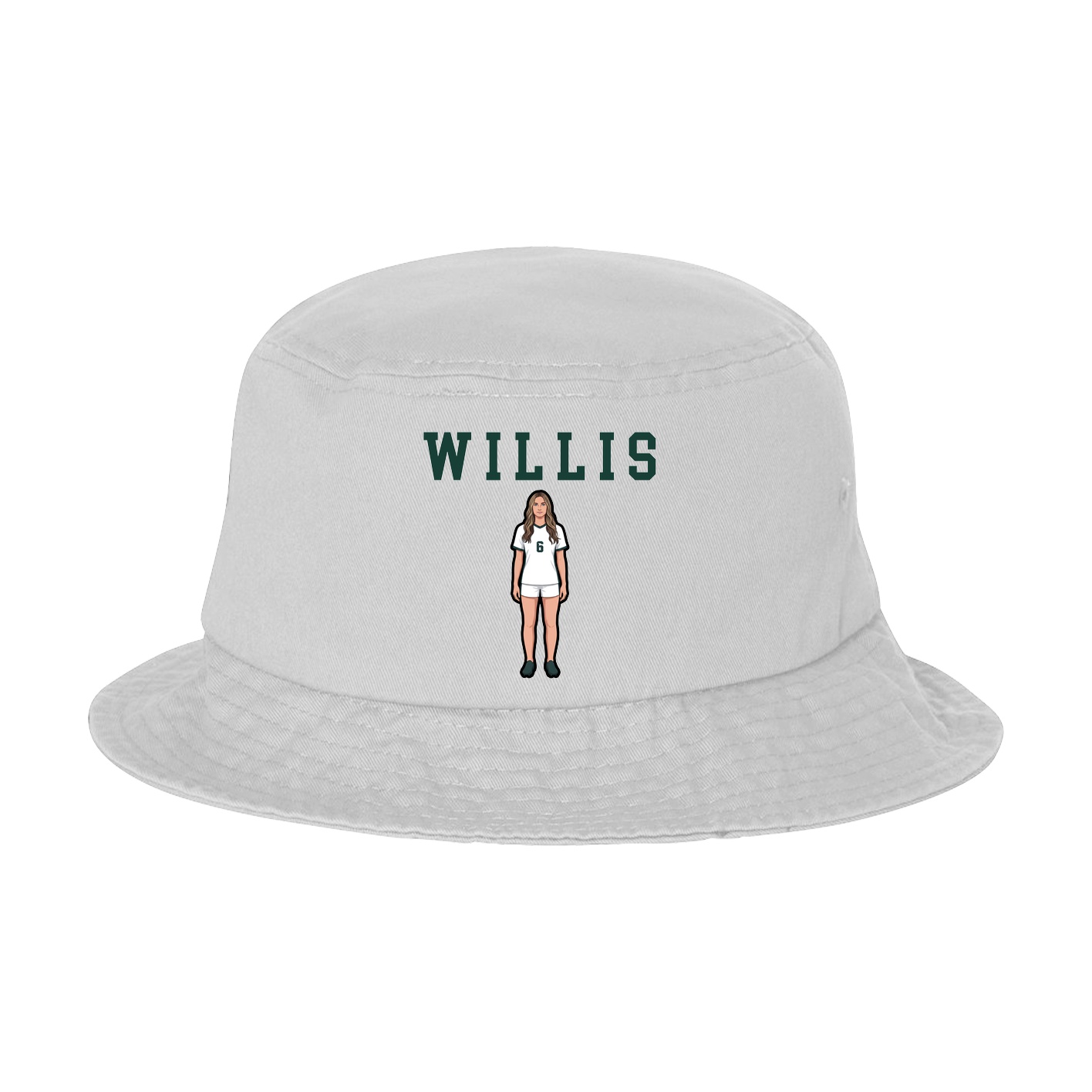 Bucket Cap — Shirsey in White