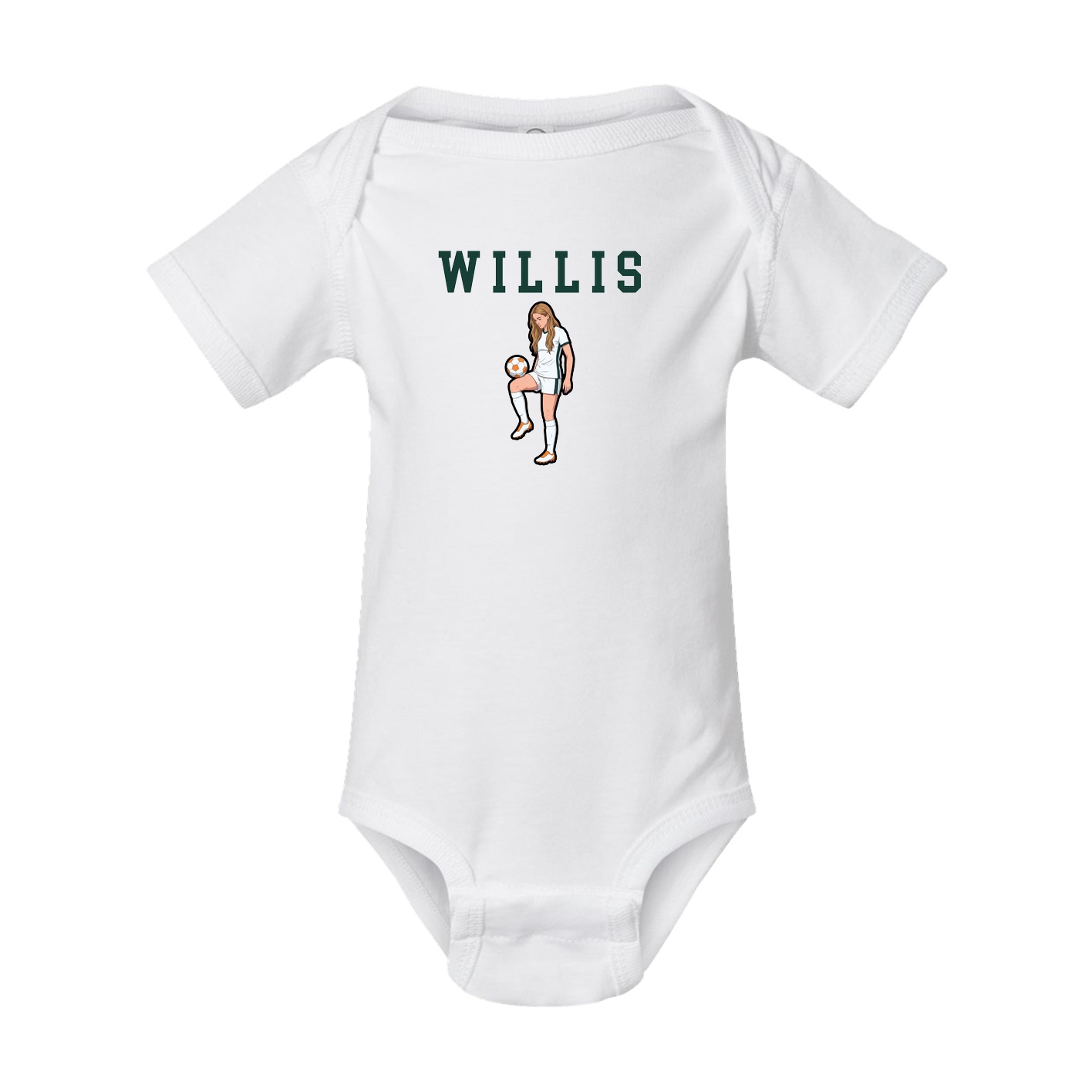 Baby Onesie — Shirsey in White