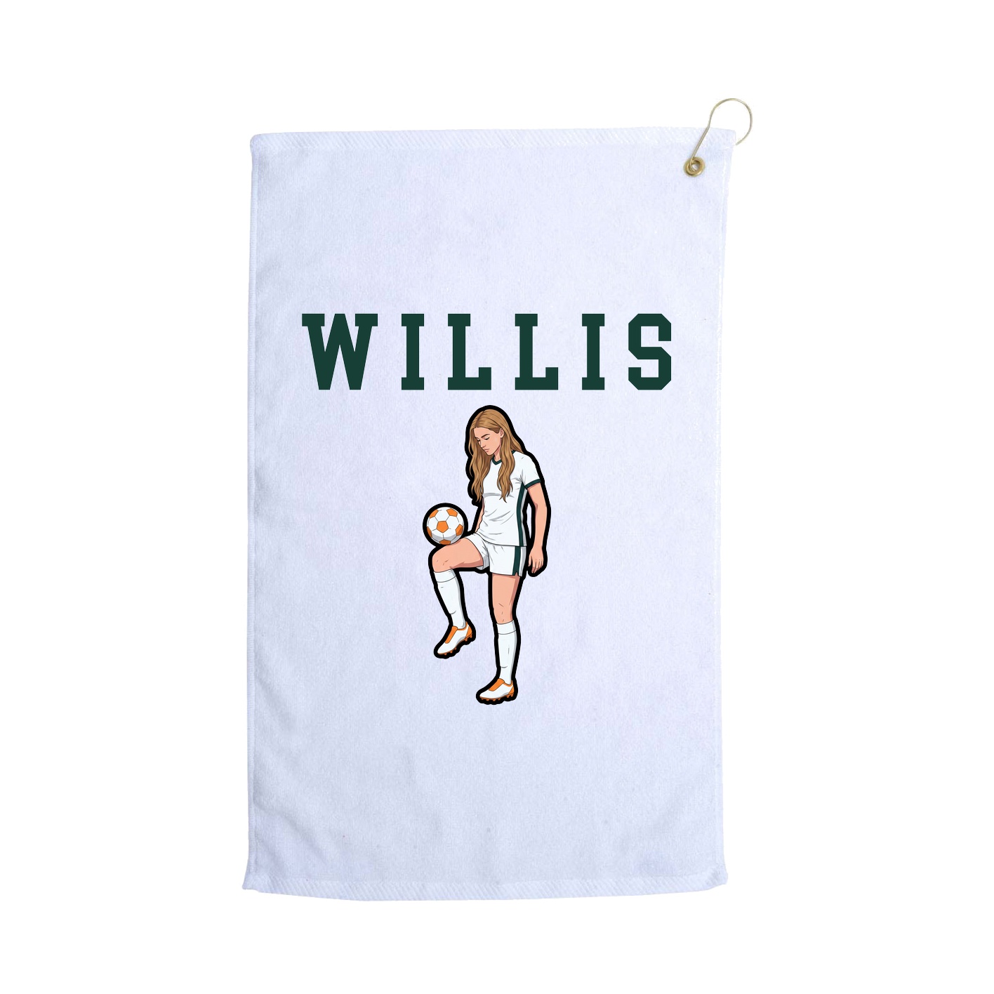 Golf Towel — Shirsey in White