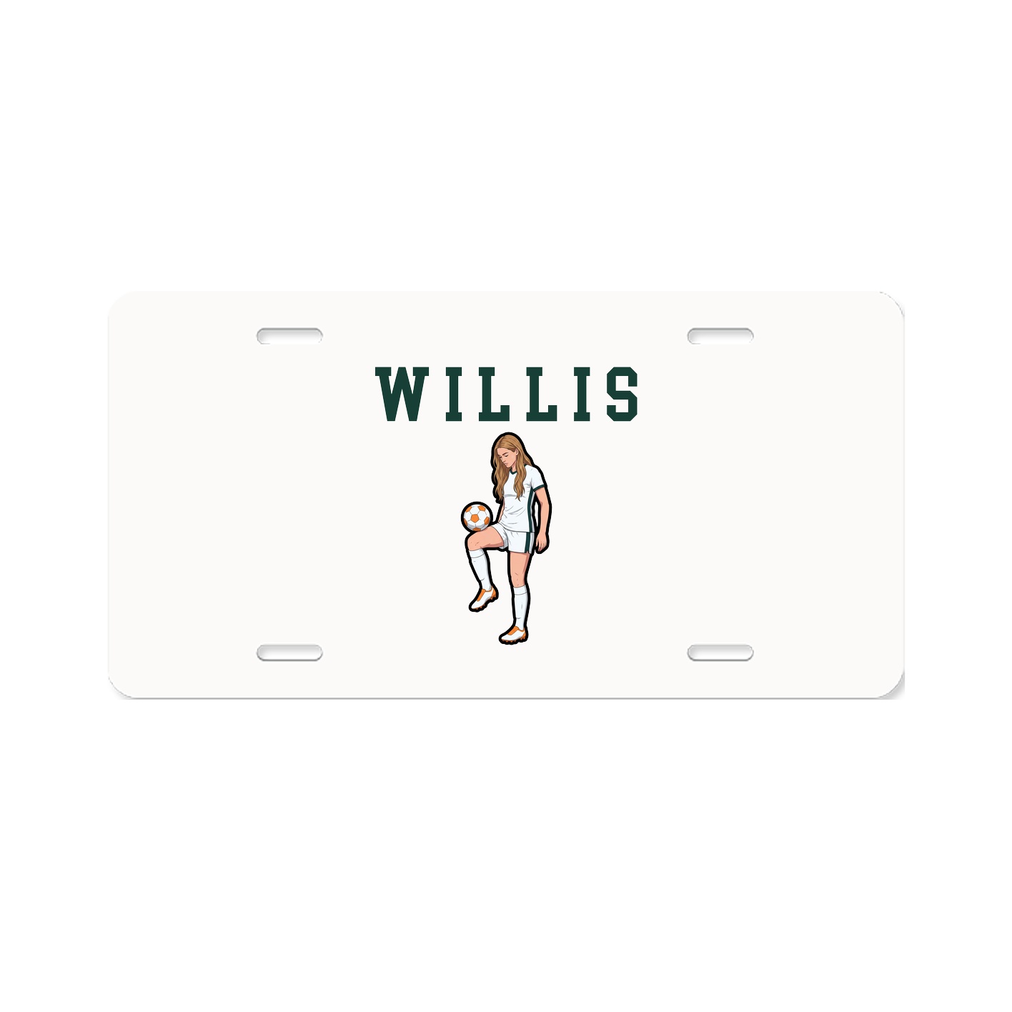 License Plate — Shirsey in Classic