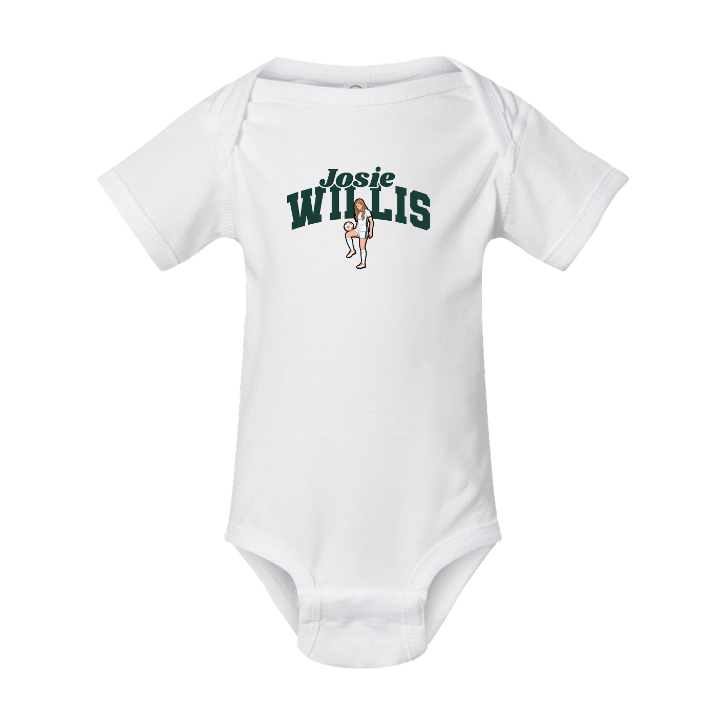 Baby Onesie — Signature Arch in White