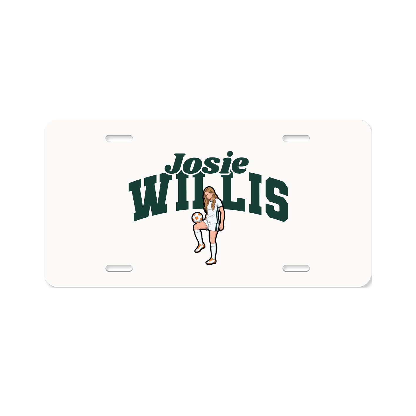 License Plate — Signature Arch in Classic