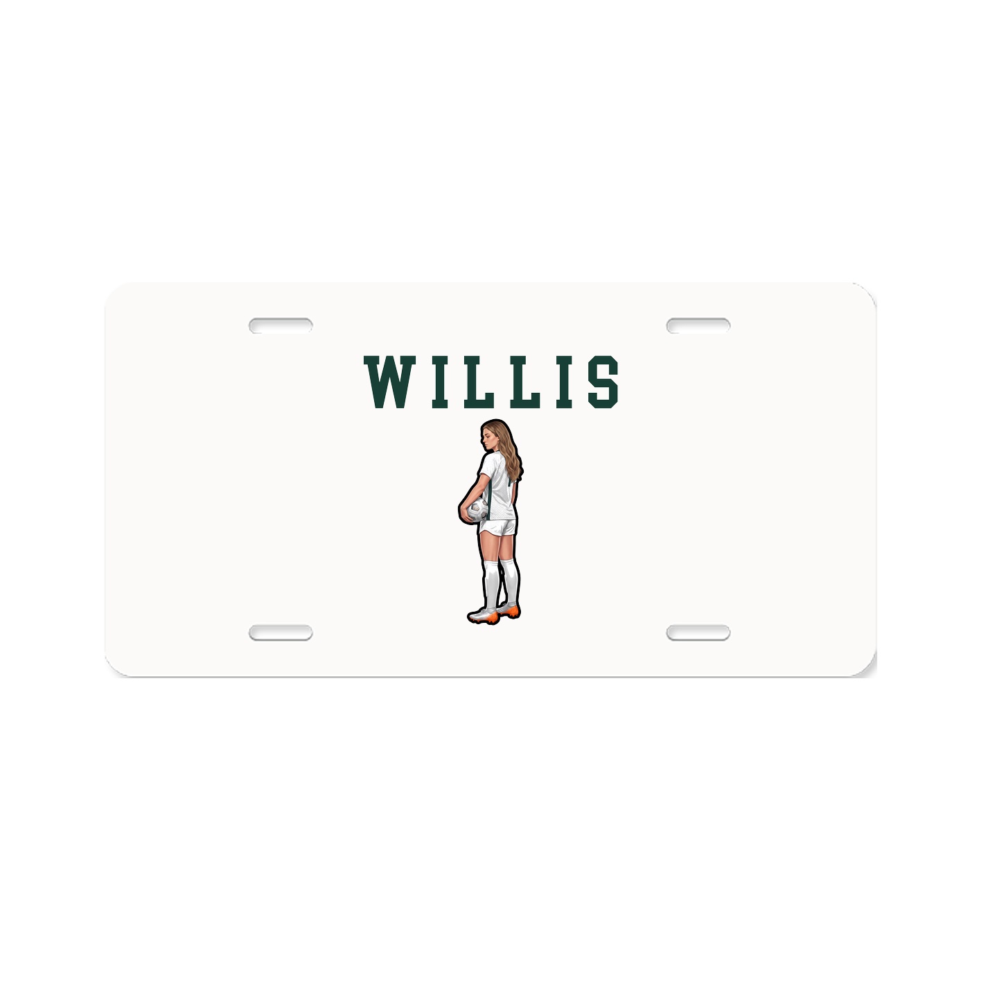 License Plate — Shirsey in Classic