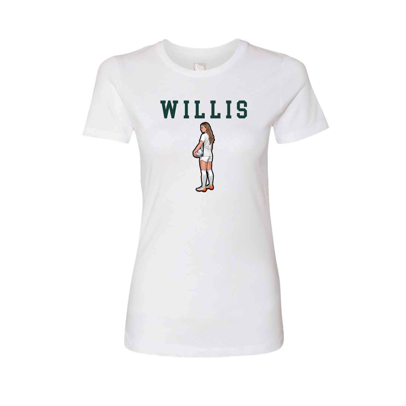 Fitted Women's Tee — Shirsey in White