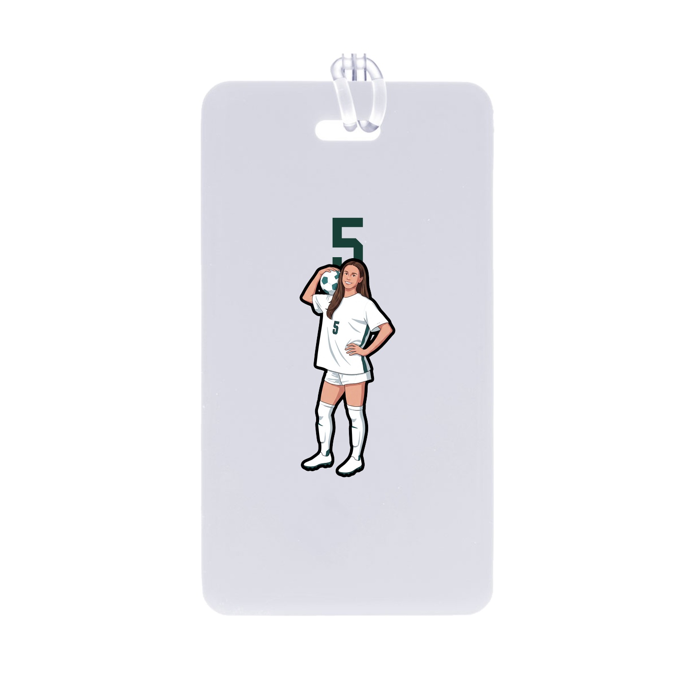 Bag Tag — Number Top in Classic