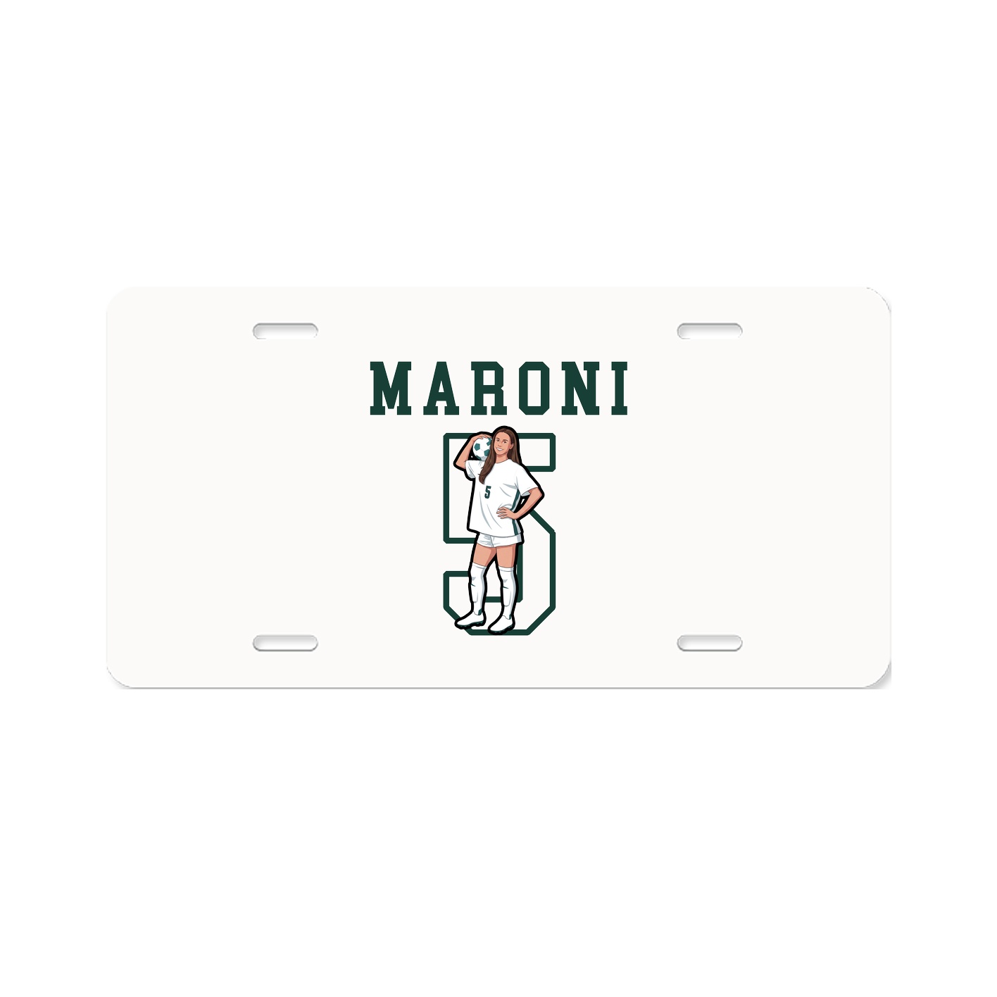License Plate — Shirsey in Classic