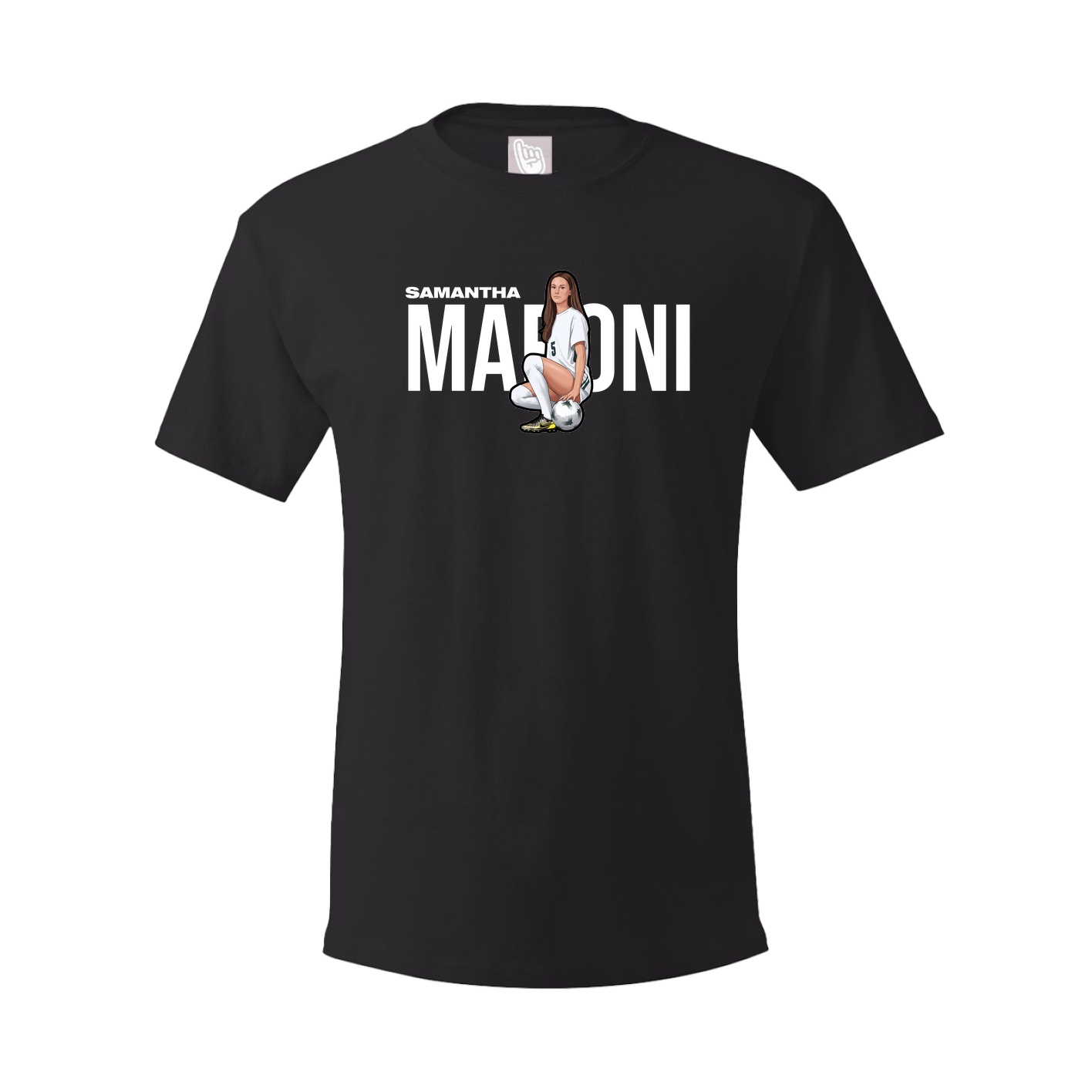 Youth Tee — Player Name in Black