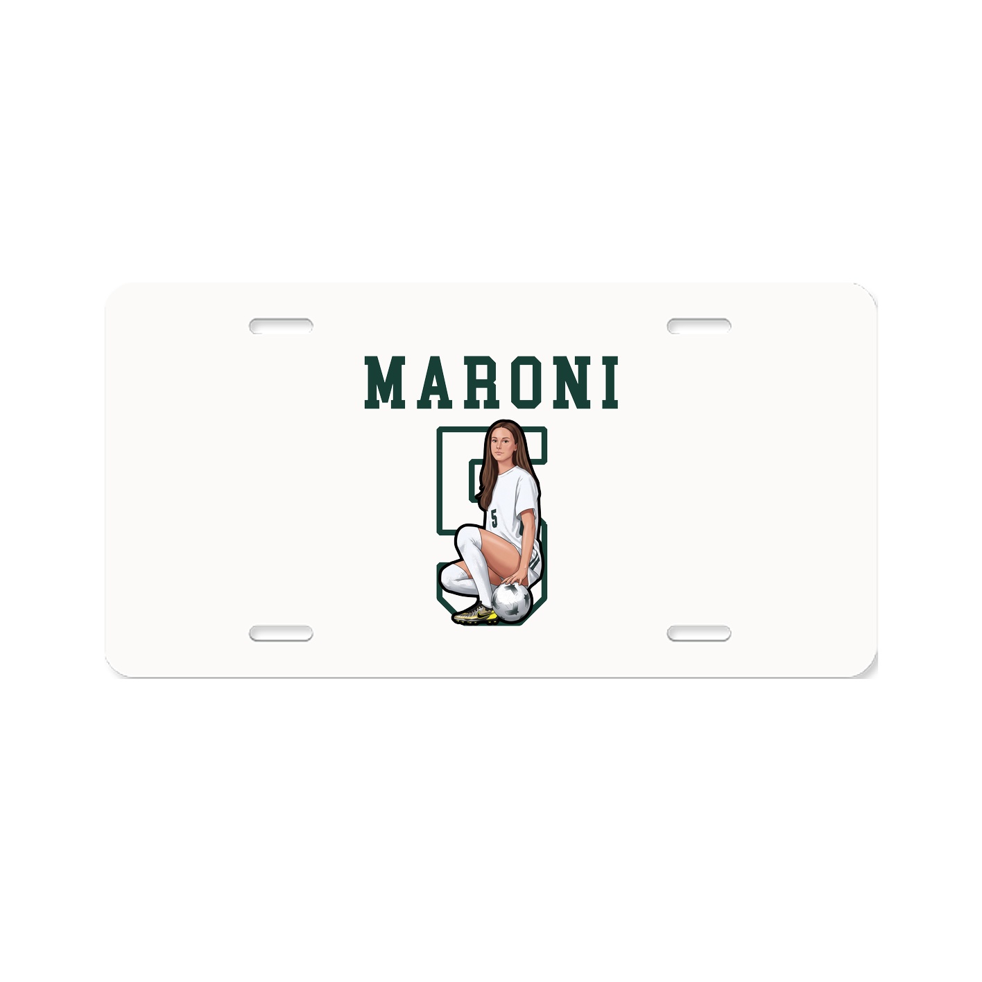 License Plate — Shirsey in Classic