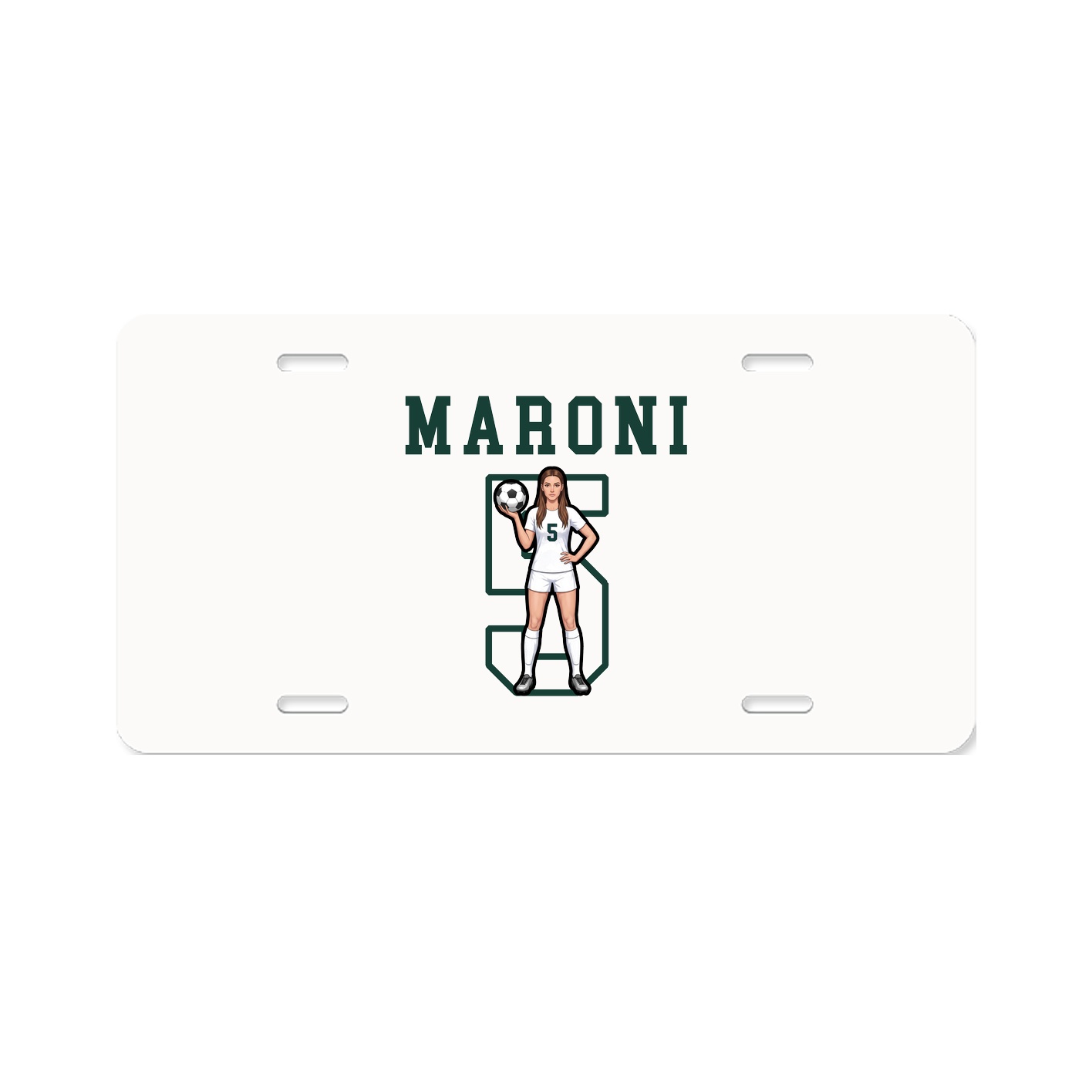 License Plate — Shirsey in Classic