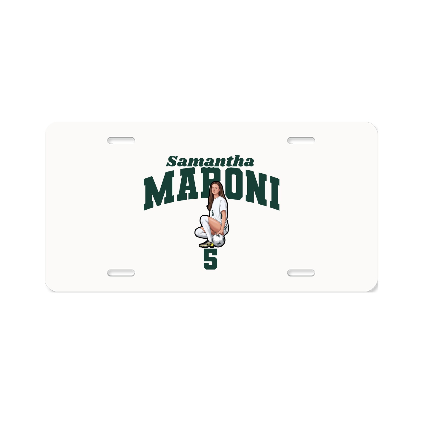 License Plate — Signature Arch in Classic