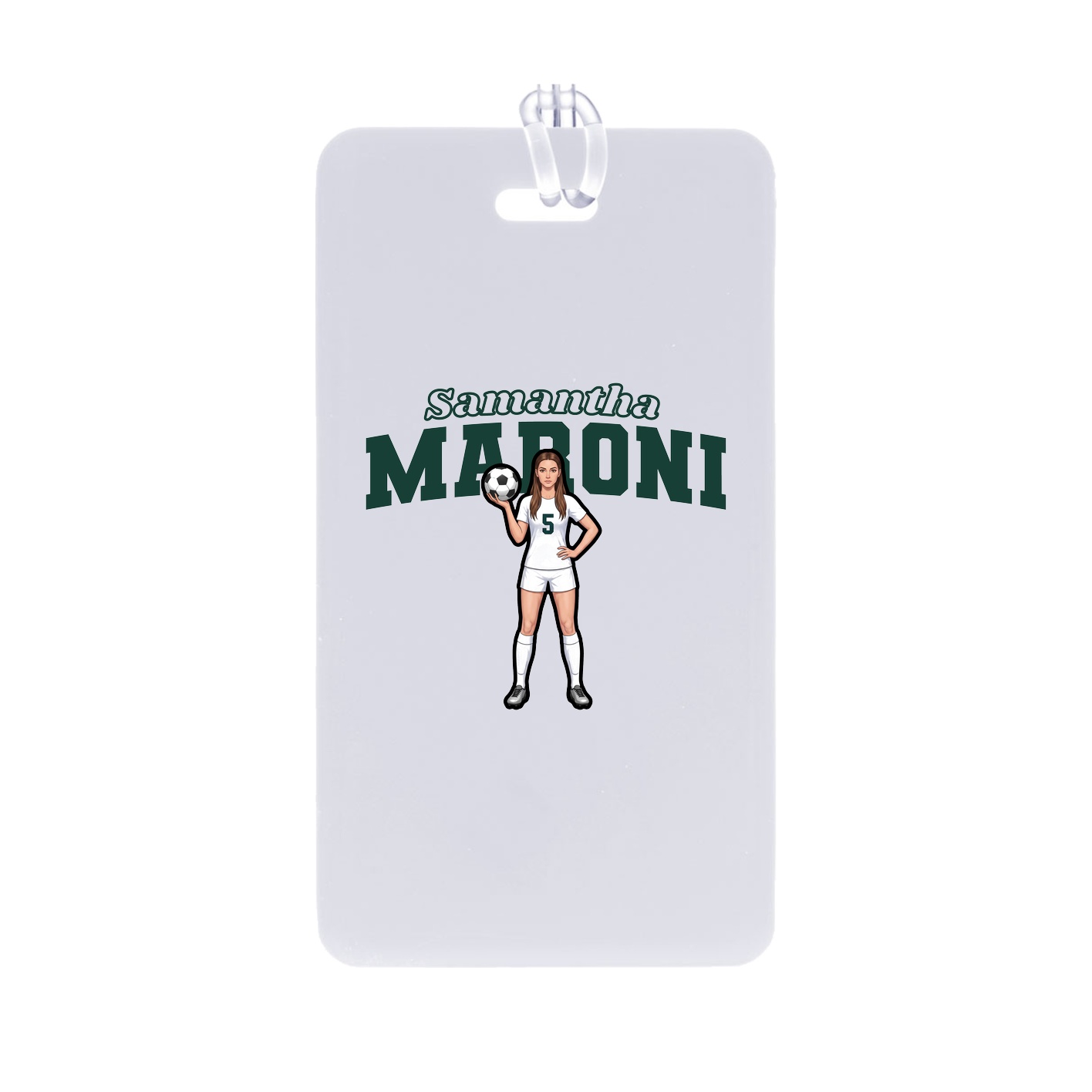 Bag Tag — Name Arch in Classic