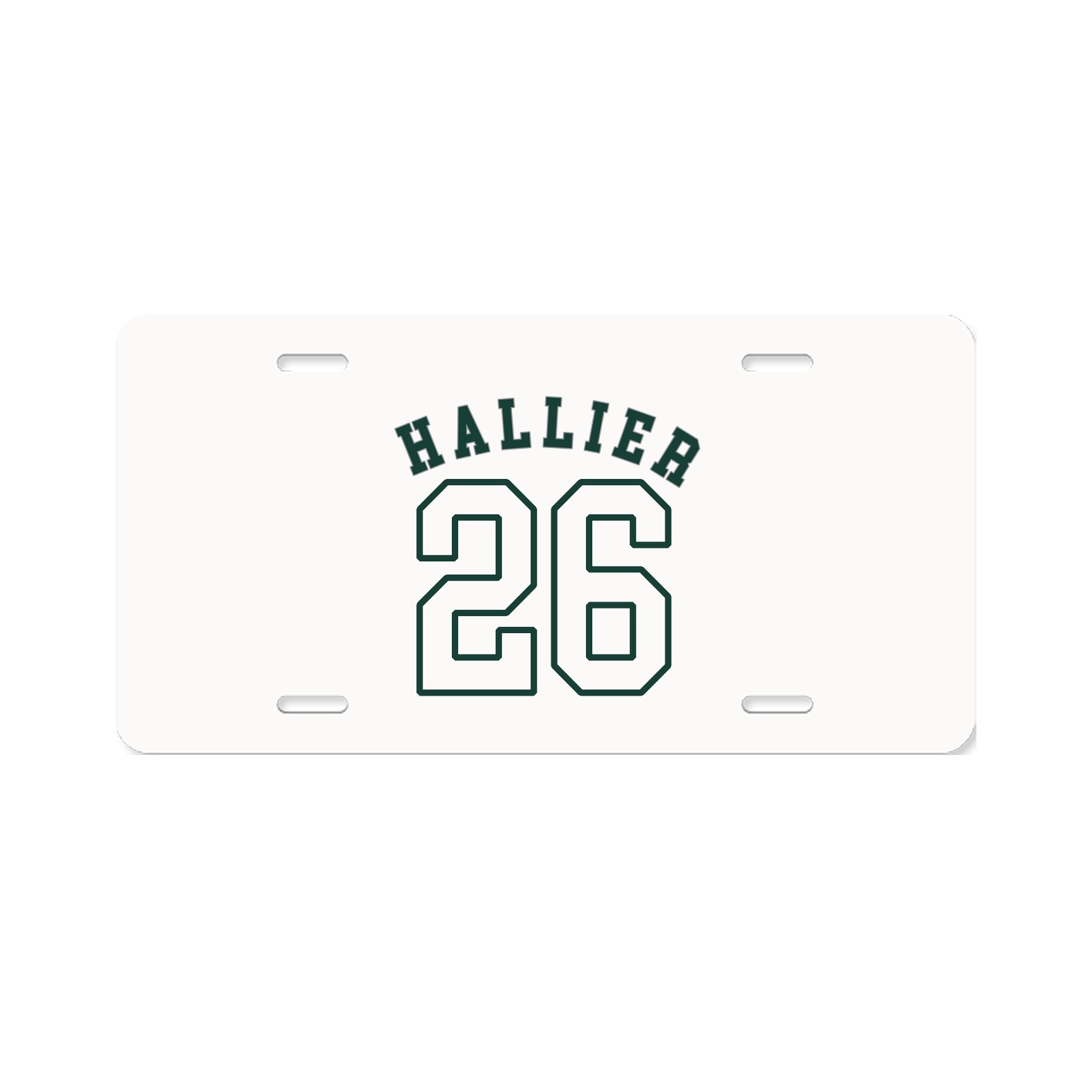 License Plate — Shirsey Arch in Classic