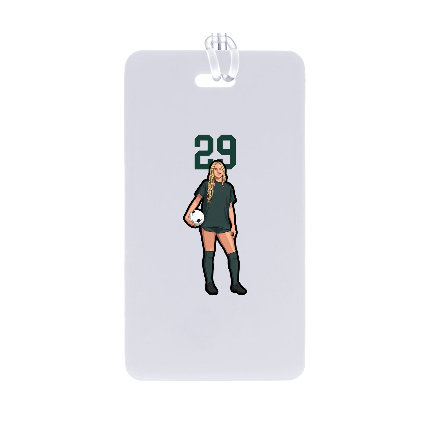 Bag Tag — Number Top in Classic