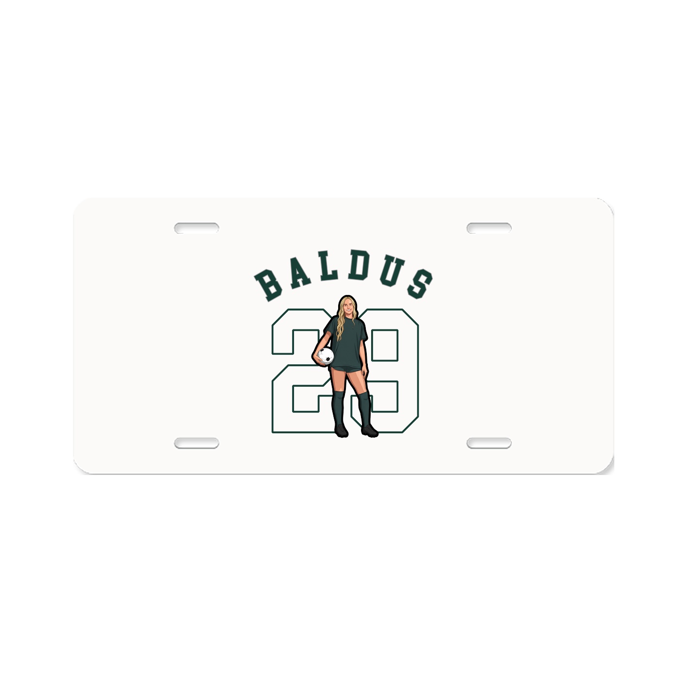License Plate — Shirsey Arch in Classic